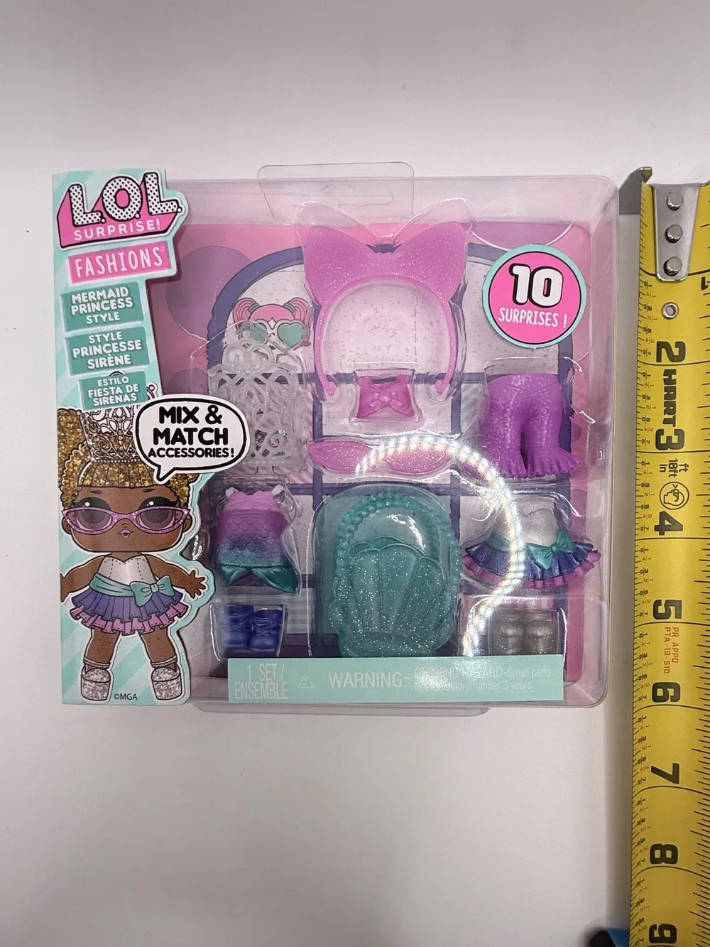 NEW L.O.L. Surprise! Fashion Pack-Mermaid Princess Style Mix & Match Accessories